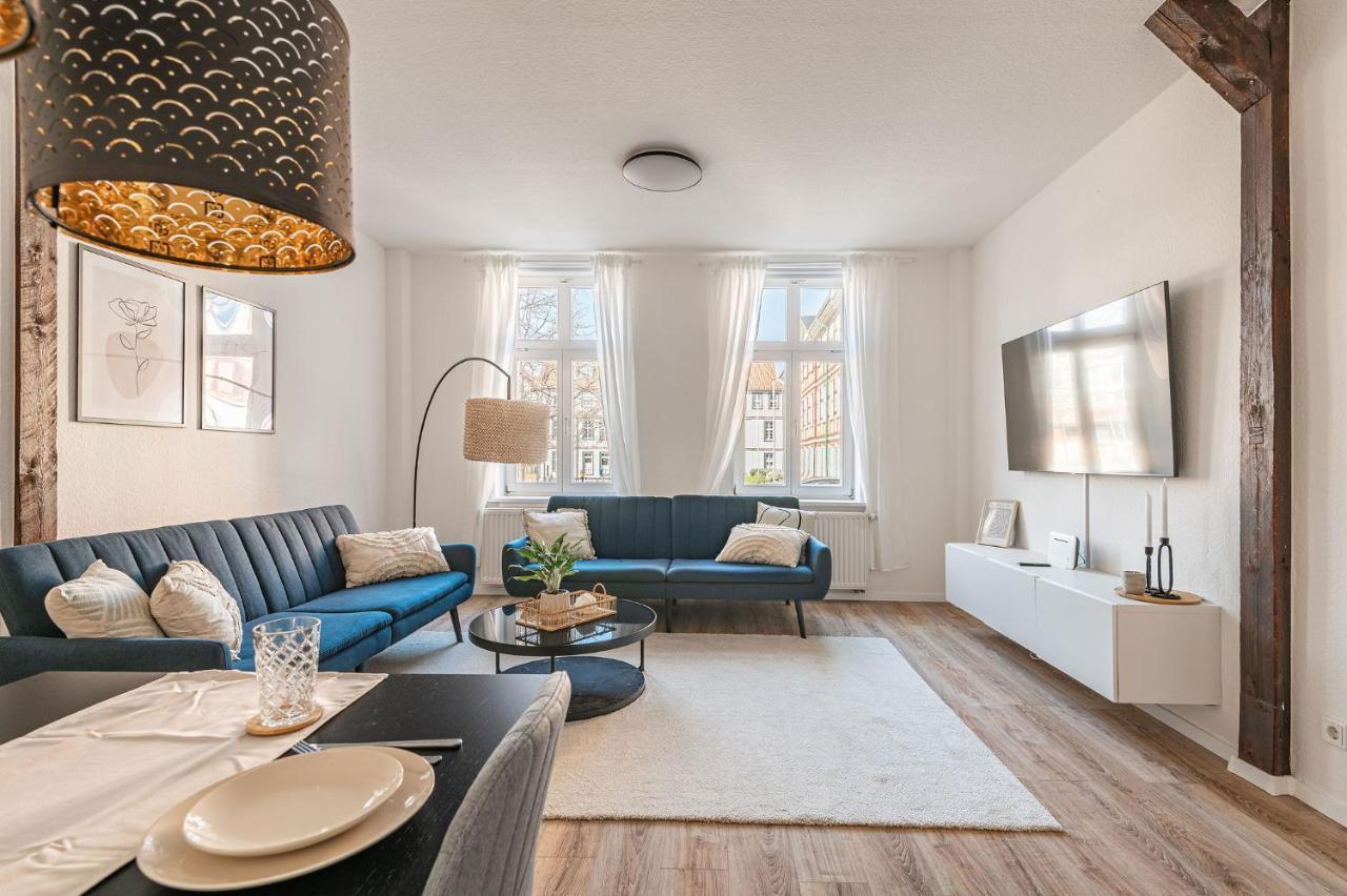 Exklusives Innenstadt Apartment - Parken - Smart-Tv - Kaffeevollautomat Вернигерод Екстериор снимка